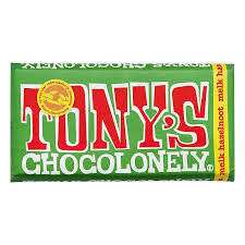 Tony&#039;s Chocolony Melk Hazelnoot 180gr