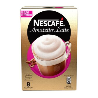 Nescaf&eacute; Gold Latte Amaretto 140gr