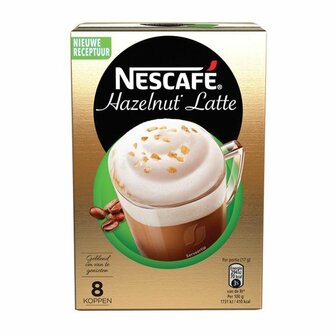 Nescaf&eacute; Gold Latte Hazelnut 144gr