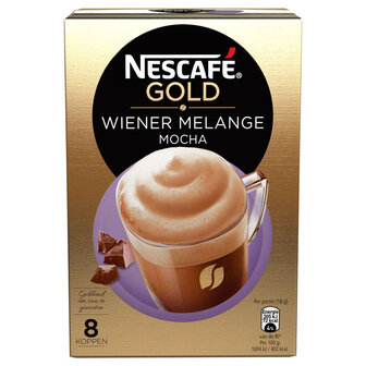 Nescaf&eacute; Gold Wienermelange 144gr