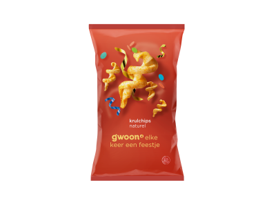 Gwoon Krulchips naturel