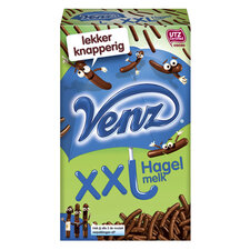 Venz Chocoladehagel melk XXL