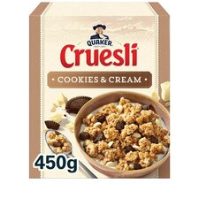 Quaker Cruesli Cookies & Cream