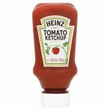 Heinz Tomato ketchup top down 250ml